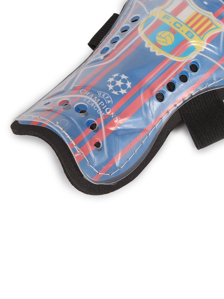 Barcelona Shin Guards - 02 - Blue / Red