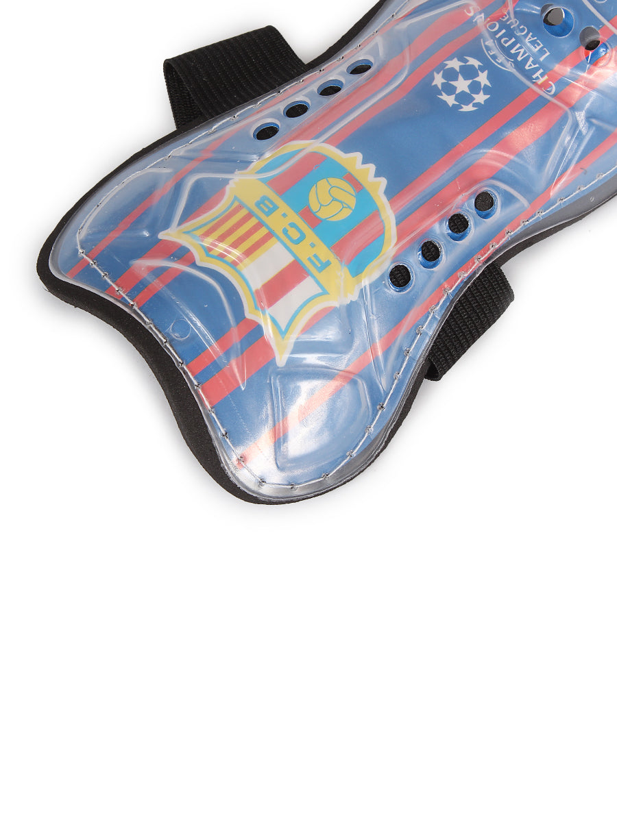 Barcelona Shin Guards - 02 - Blue / Red