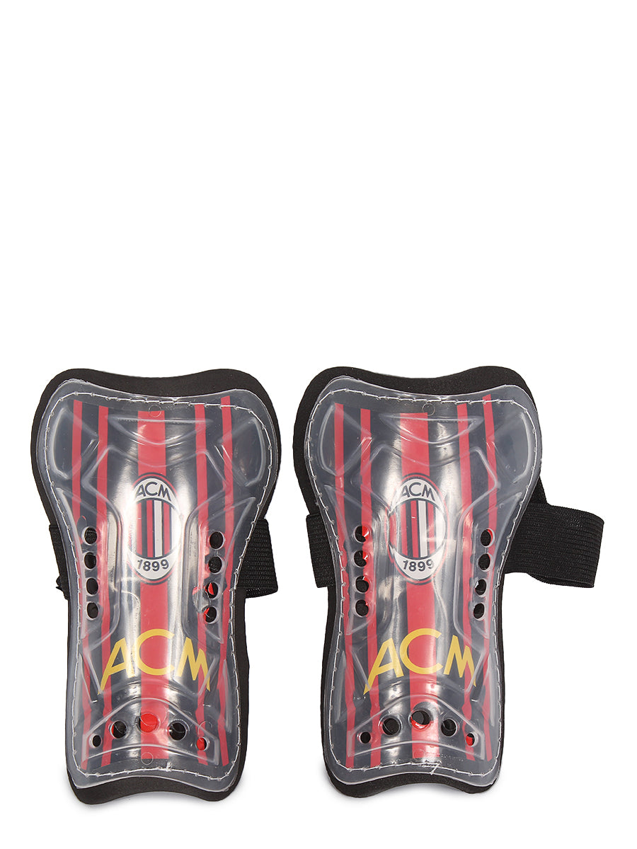 AC Milan Shin Guards - 02 - Red / Black
