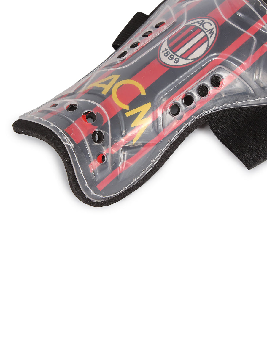 AC Milan Shin Guards - 02 - Red / Black