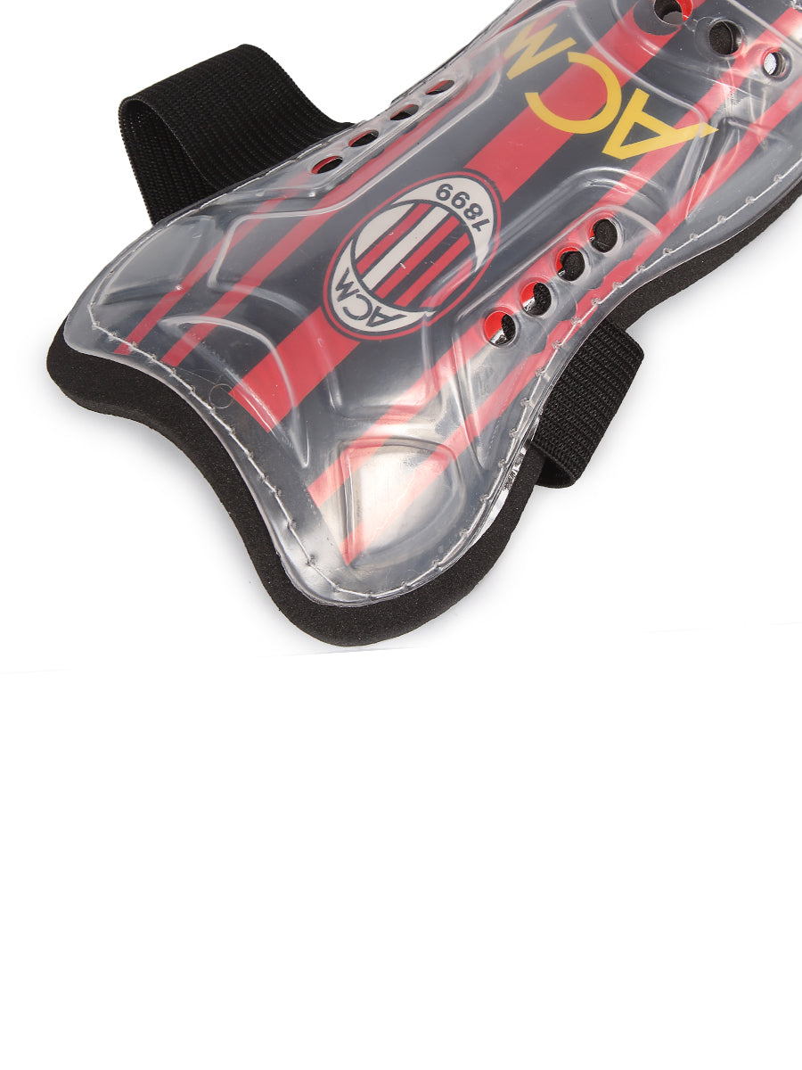 AC Milan Shin Guards - 02 - Red / Black