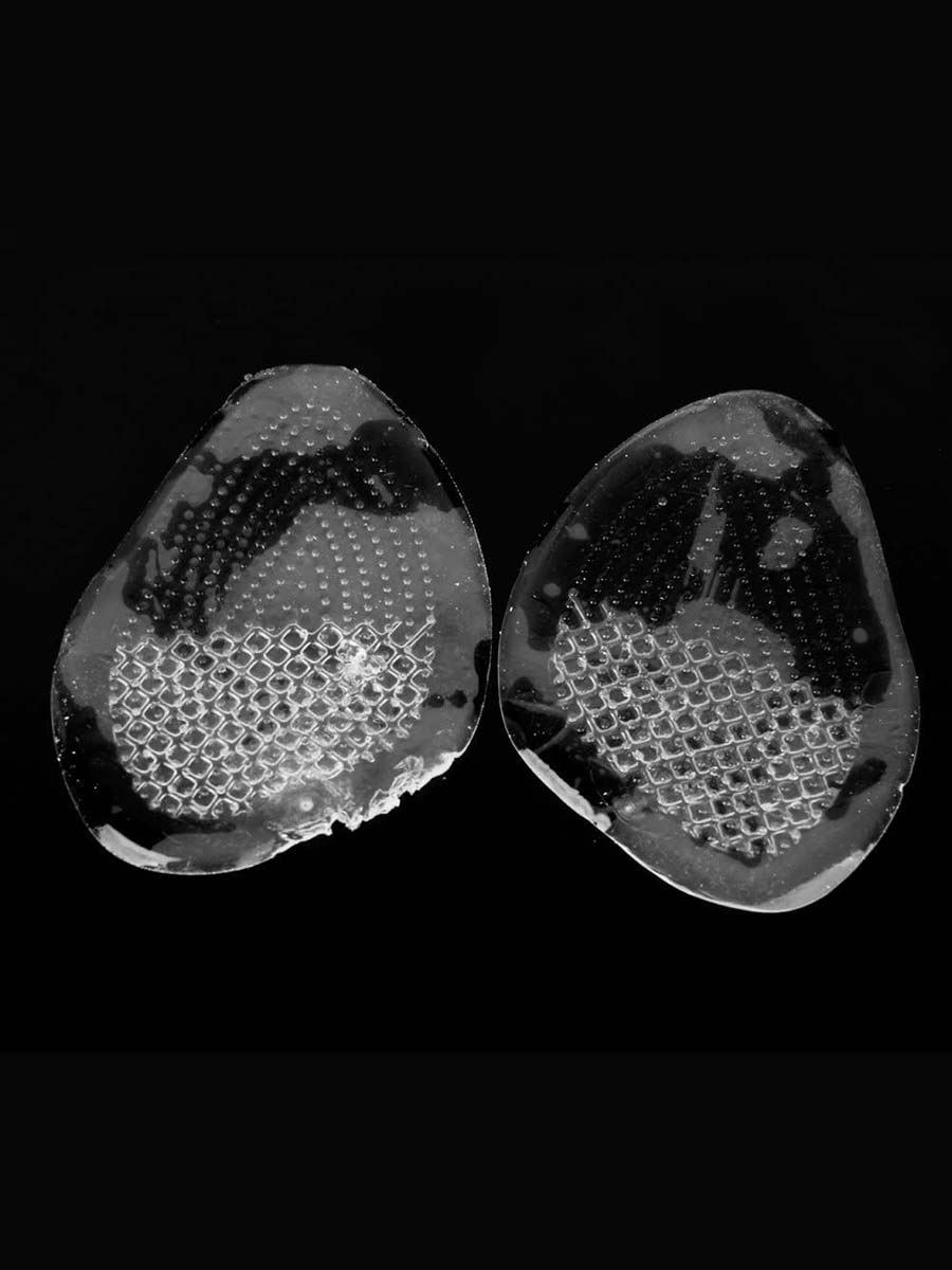 Silicone Gel Insole Front Pad - Transparent