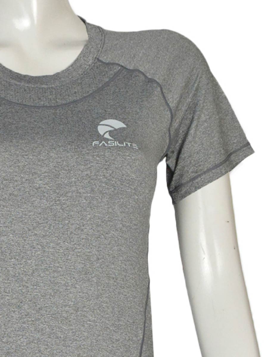 Upstring - T-Shirt - 20003 - Dark Heather Grey