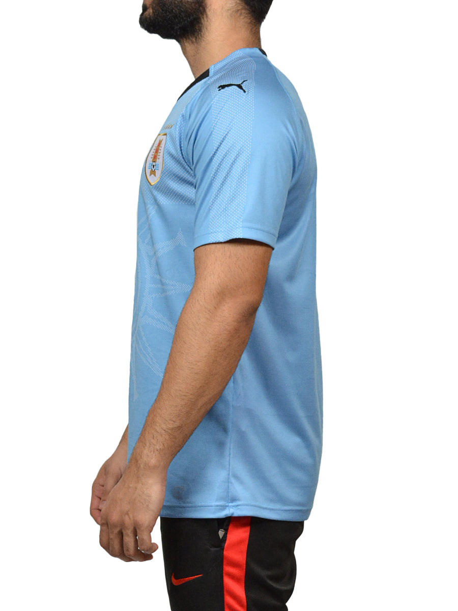 Uruguay National Team - Half Sleeves - Home Jersey