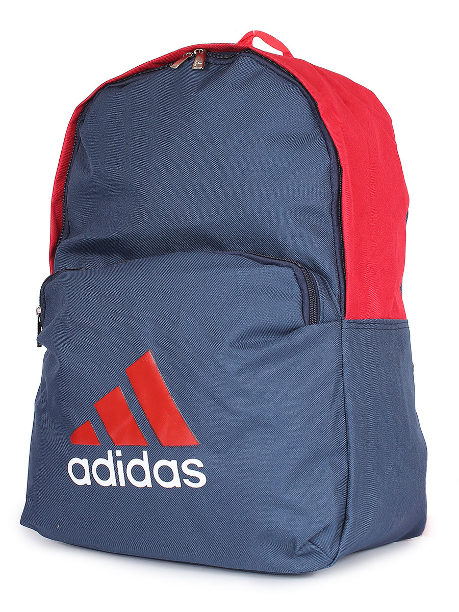 Classic Backpack - 6888 - Dark Blue / Red