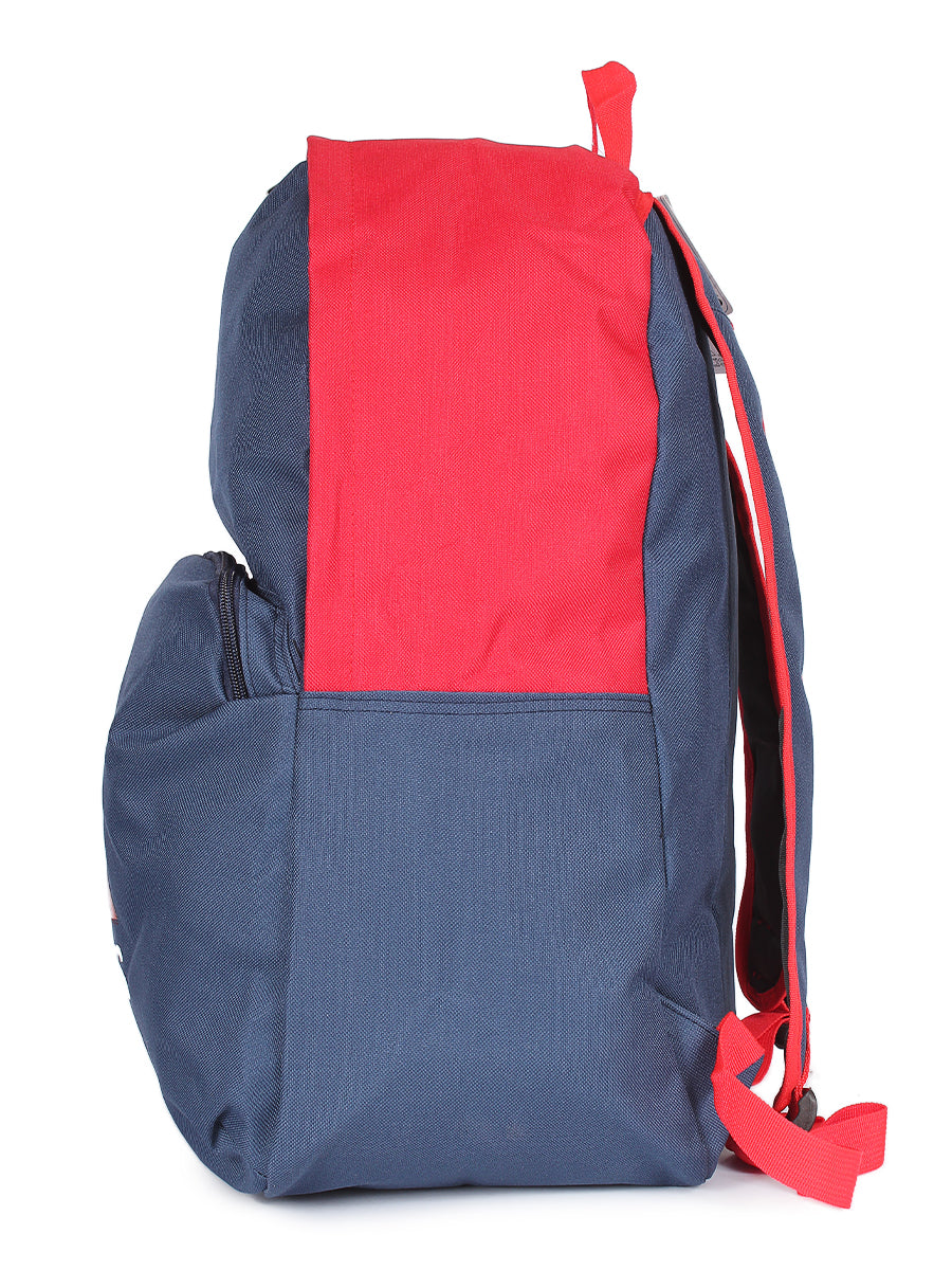 Classic Backpack - 6888 - Dark Blue / Red