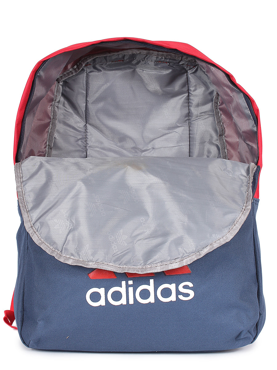 Classic Backpack - 6888 - Dark Blue / Red