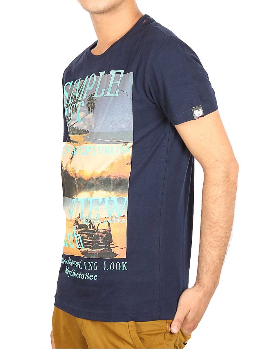 Simple Just T-Shirt - Dark Blue