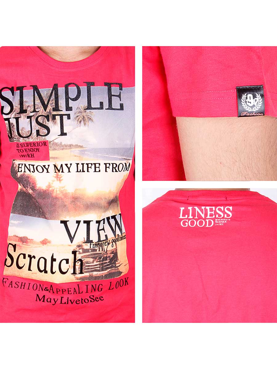 Simple Just T-Shirt - Red