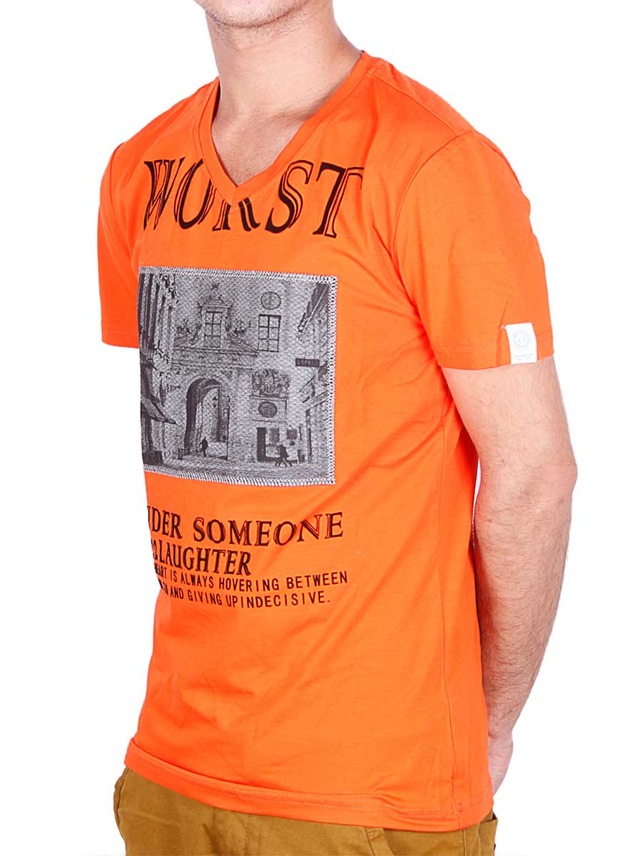 Under Someone On 22 T-Shirt - Orange