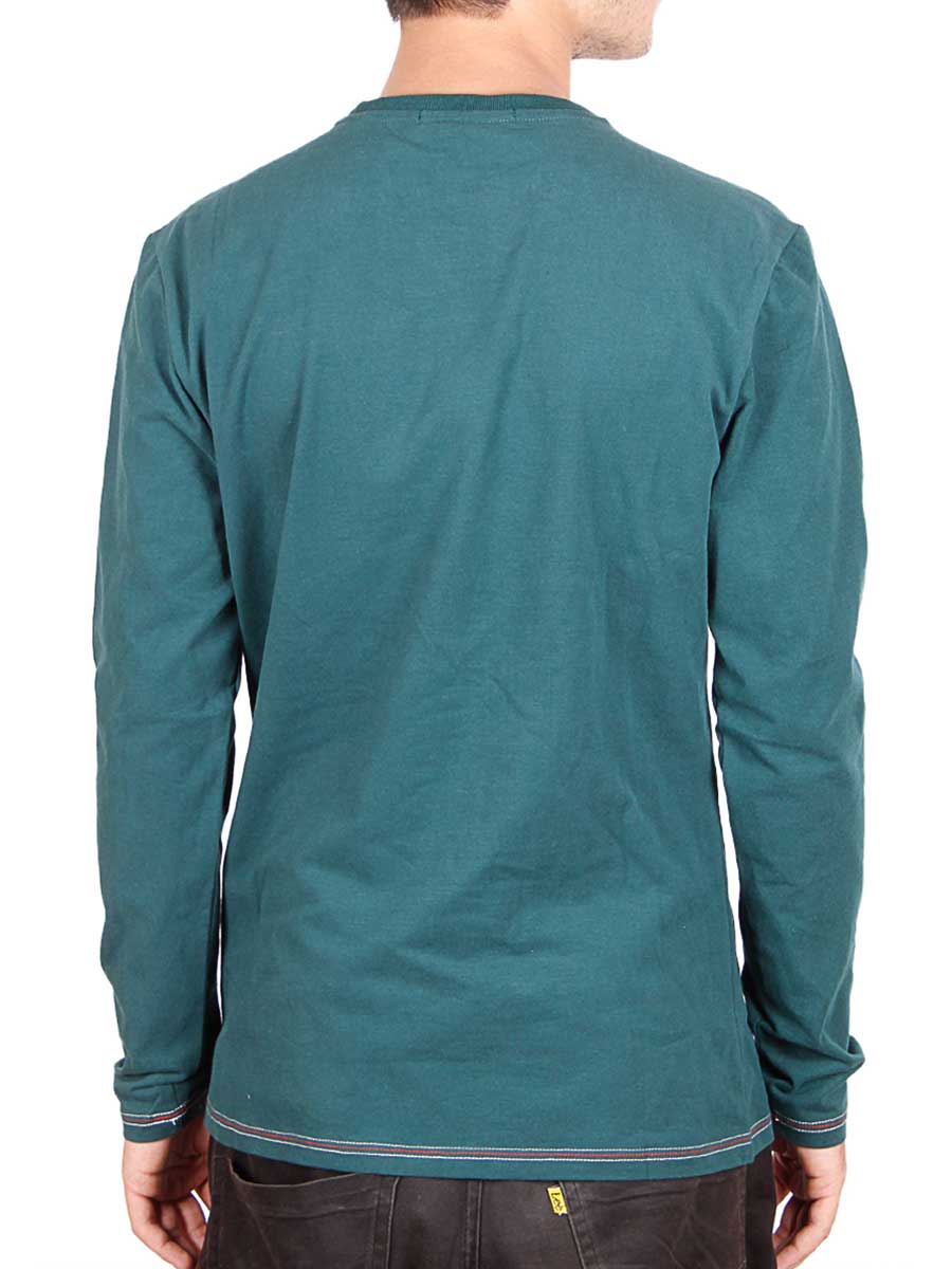 Triumph & Disaster Full Sleeves T-Shirt - Bottle Green
