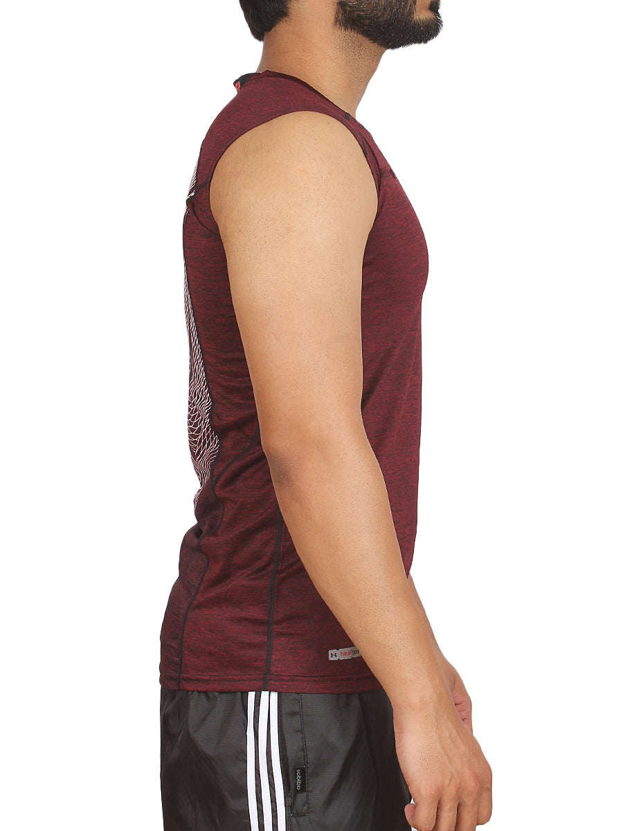 Core Chevron Sleeveless - 3310 - Maroon