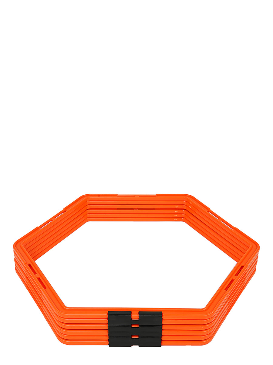 Hexagonal Rings - 6 Rings Pack - Red