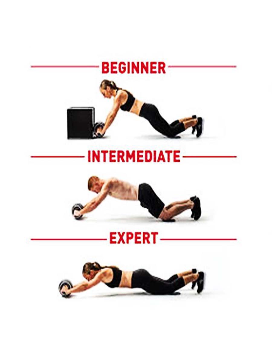 Super Mute Double Abdomen In Wheel - Abs Training