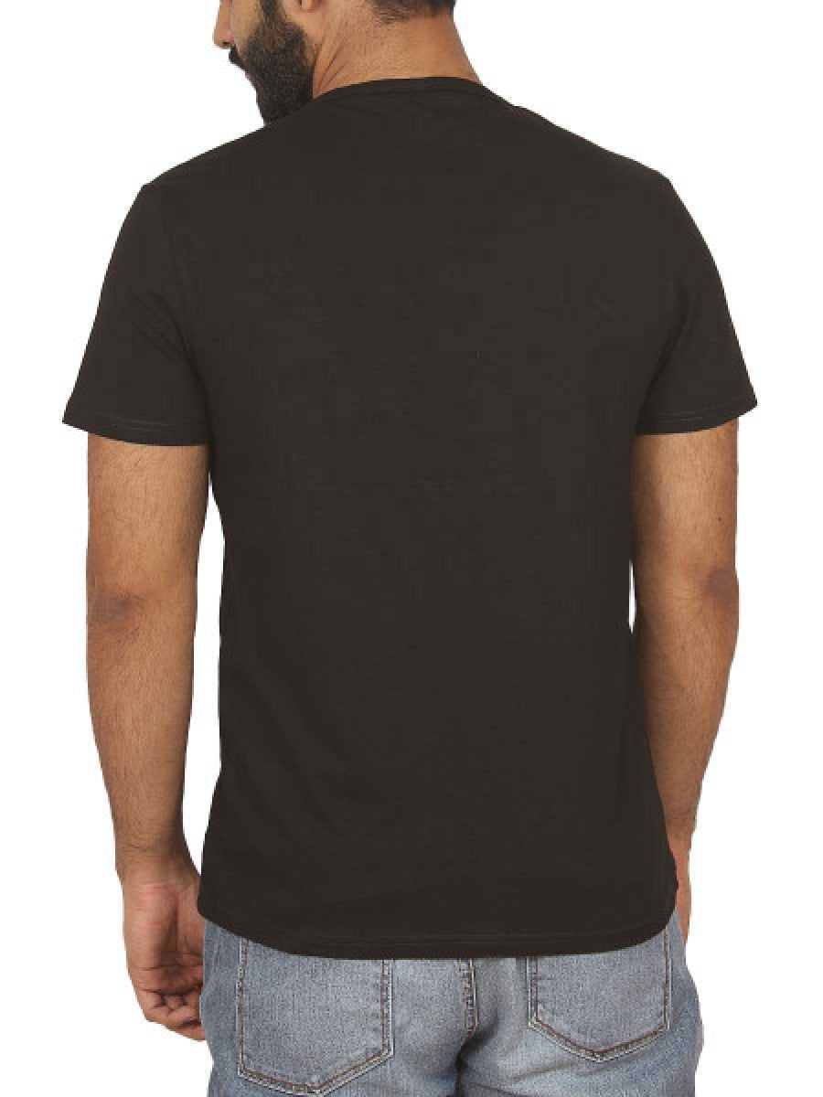 Trefoil Logo Spots Embossed T-Shirt - 8701 - Black