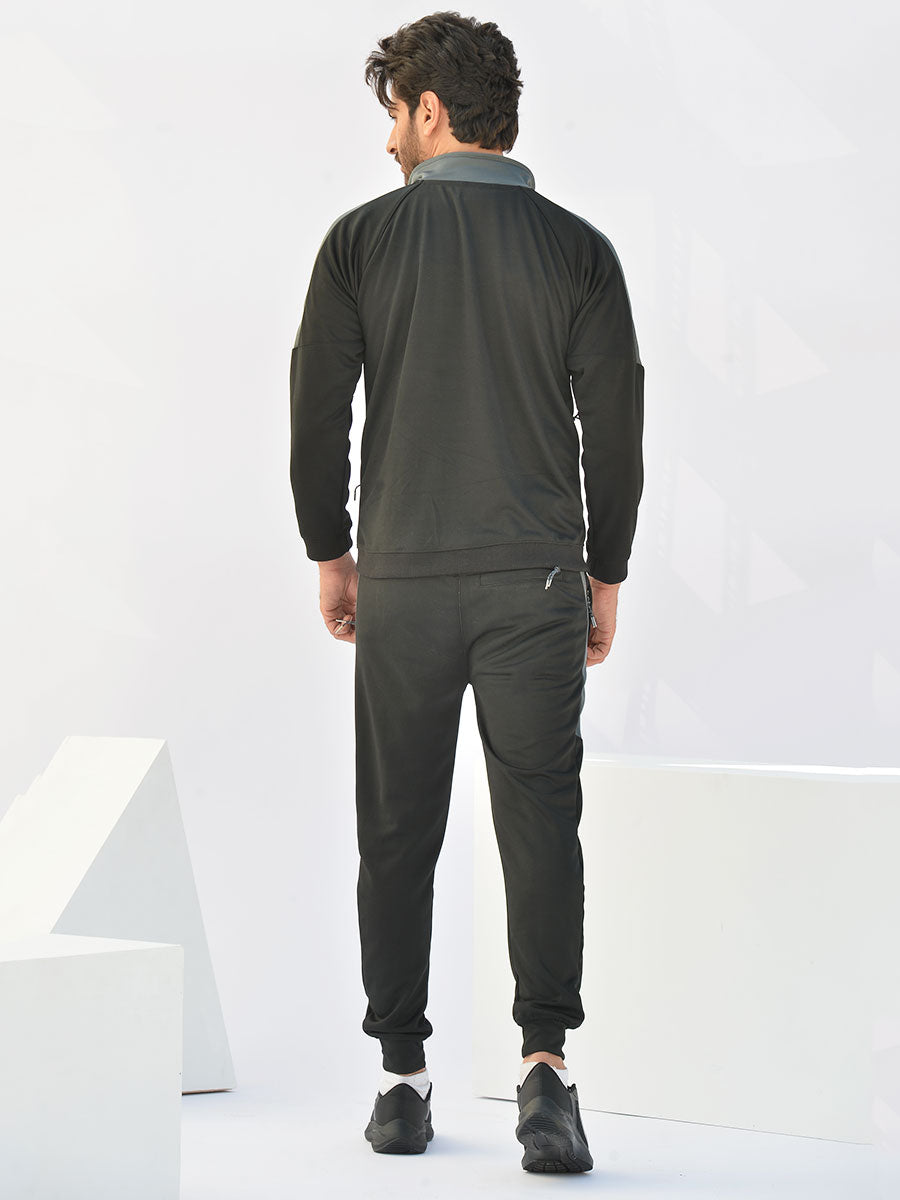 Reborn - Tracksuit - Pitch Black / Lava Grey