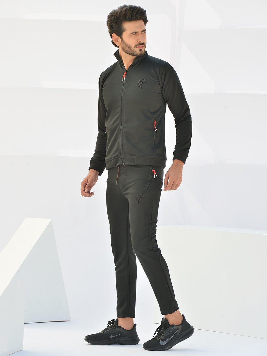 Airborne - Tracksuit - Core Black / Ruby Red