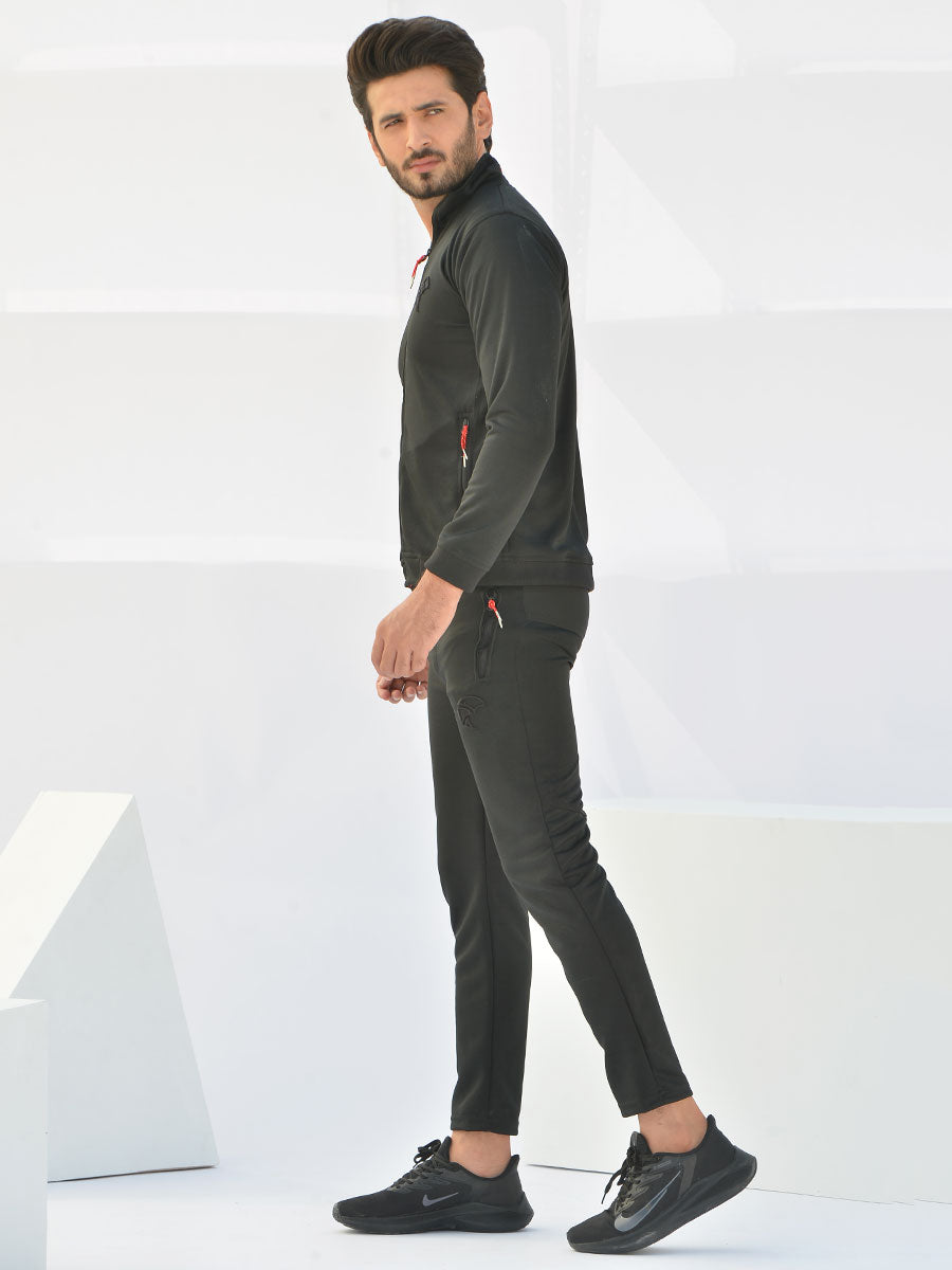 Airborne - Tracksuit - Core Black / Ruby Red