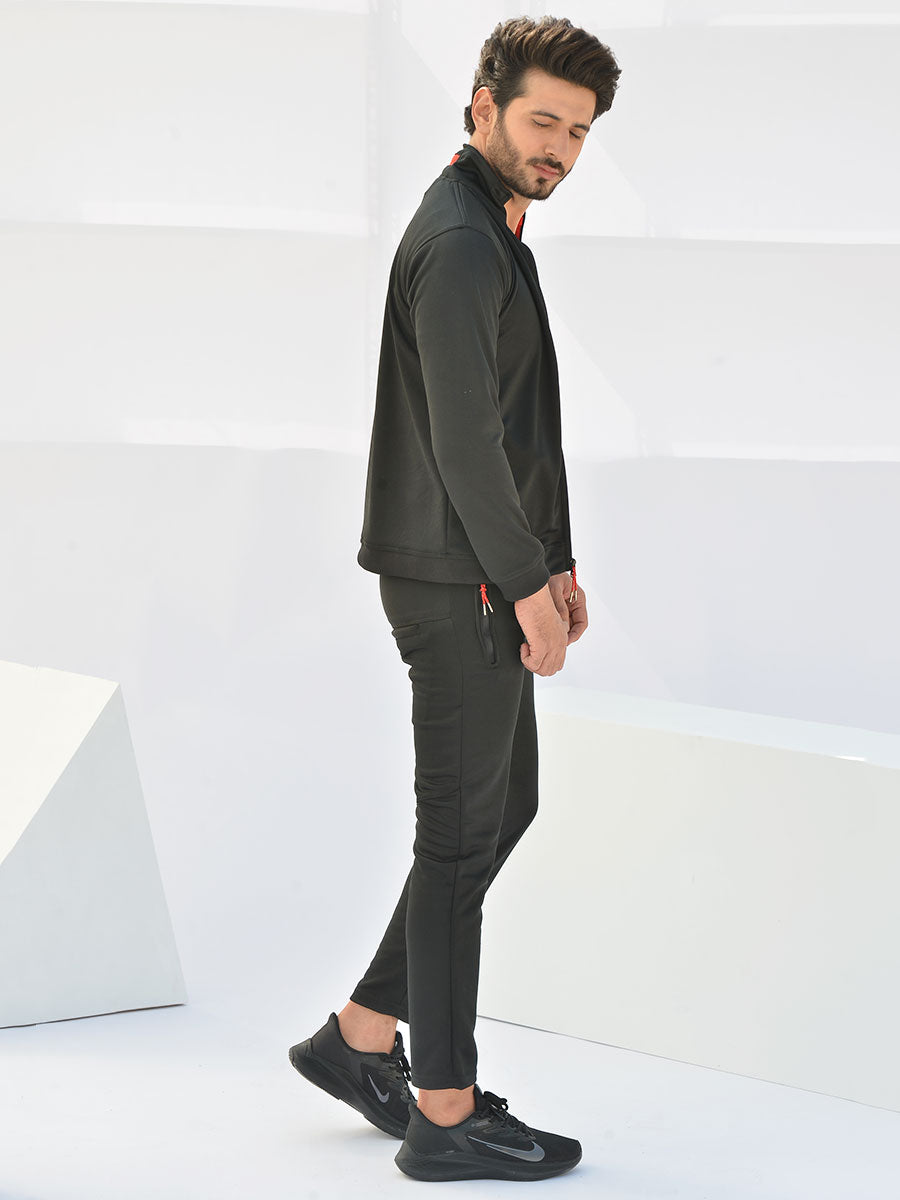 Airborne - Tracksuit - Core Black / Ruby Red