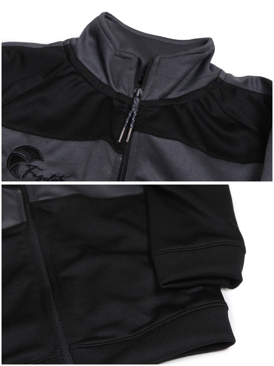 Reborn - Tracksuit - Pitch Black / Lava Grey
