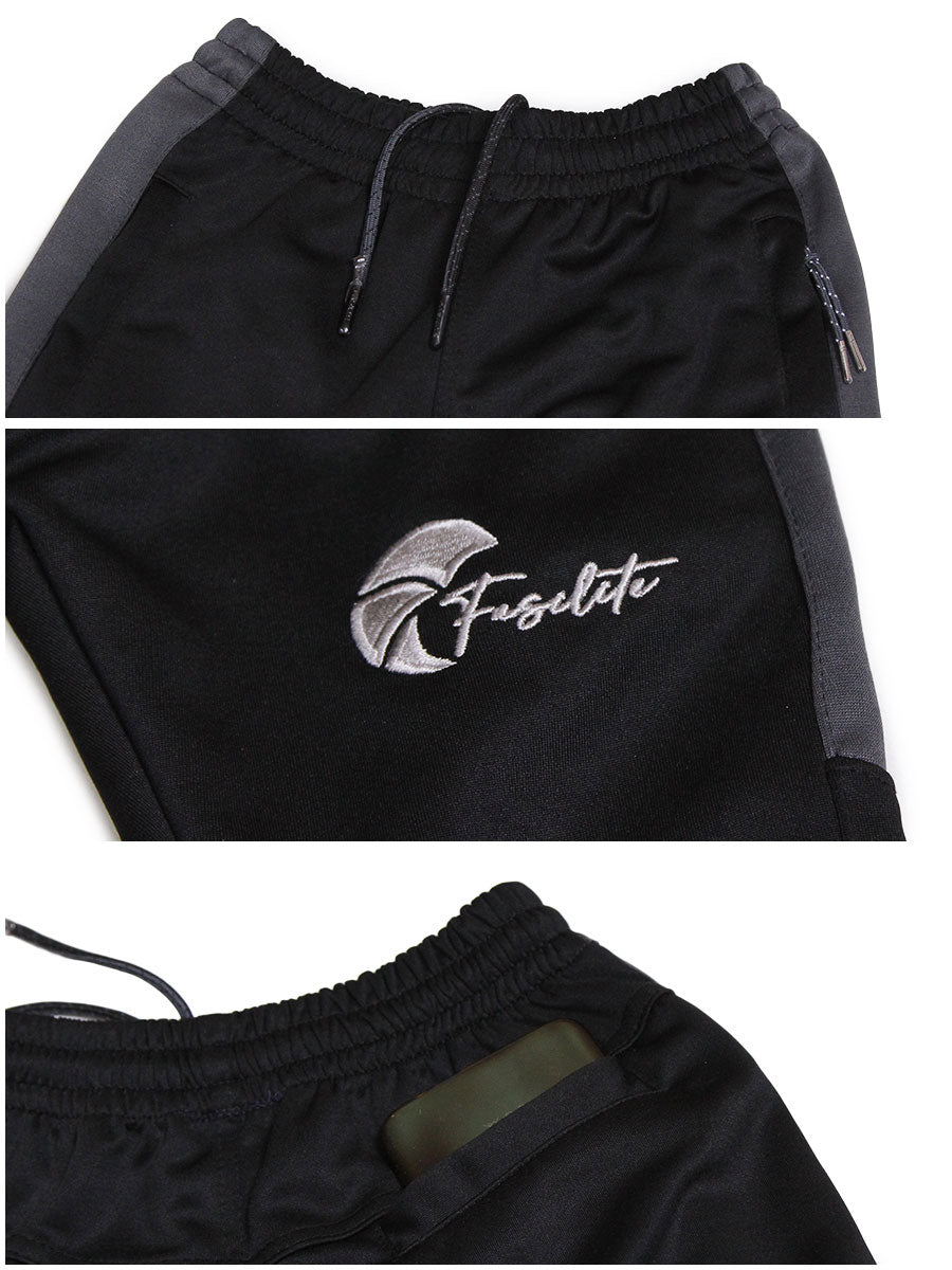 Reborn - Tracksuit - Pitch Black / Lava Grey