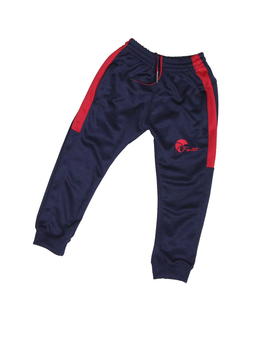 Reborn - Tracksuit - Navy Blue / Scarlet Red