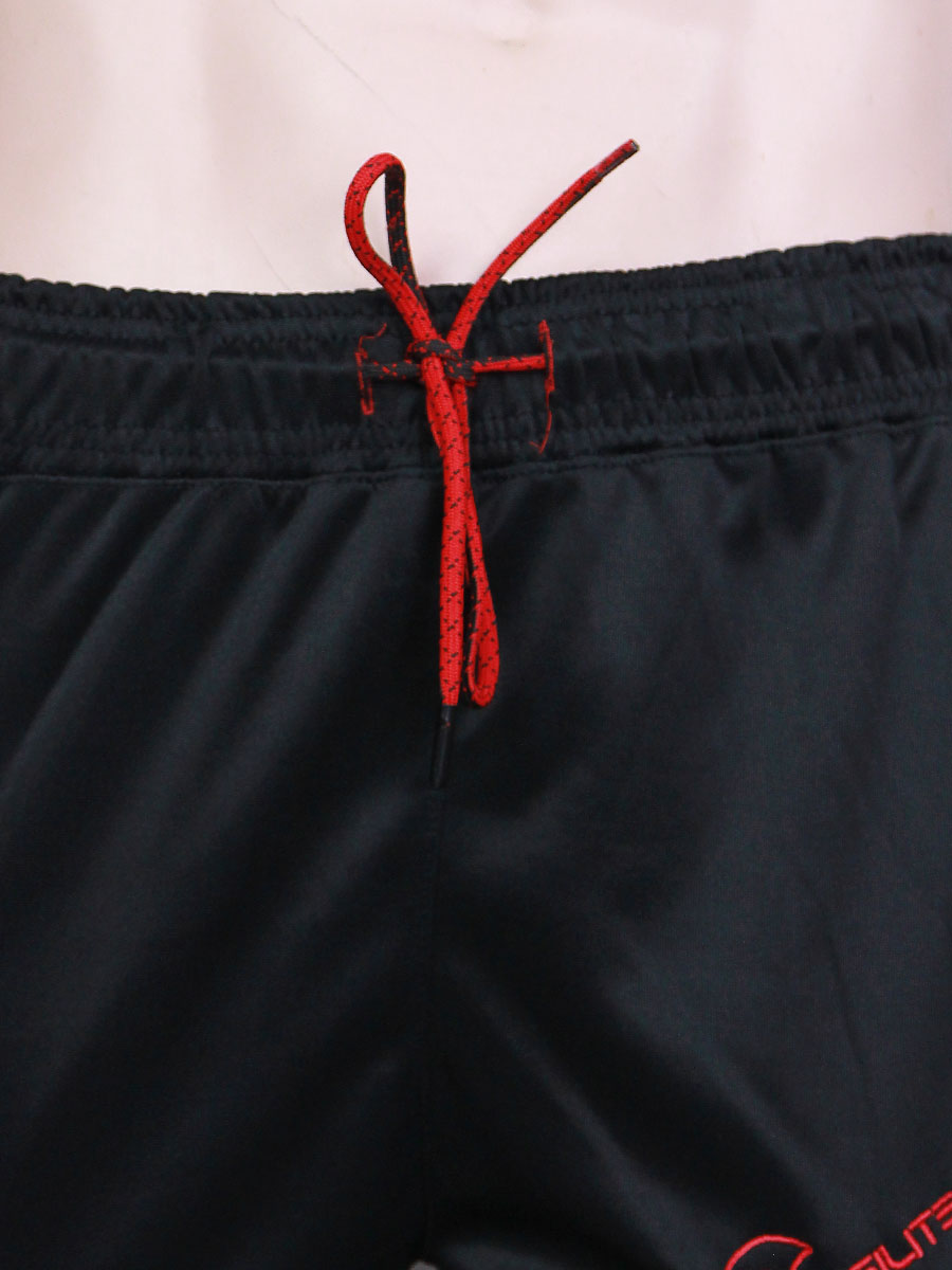 Bolt - Three Quarter Shorts - Black / Red