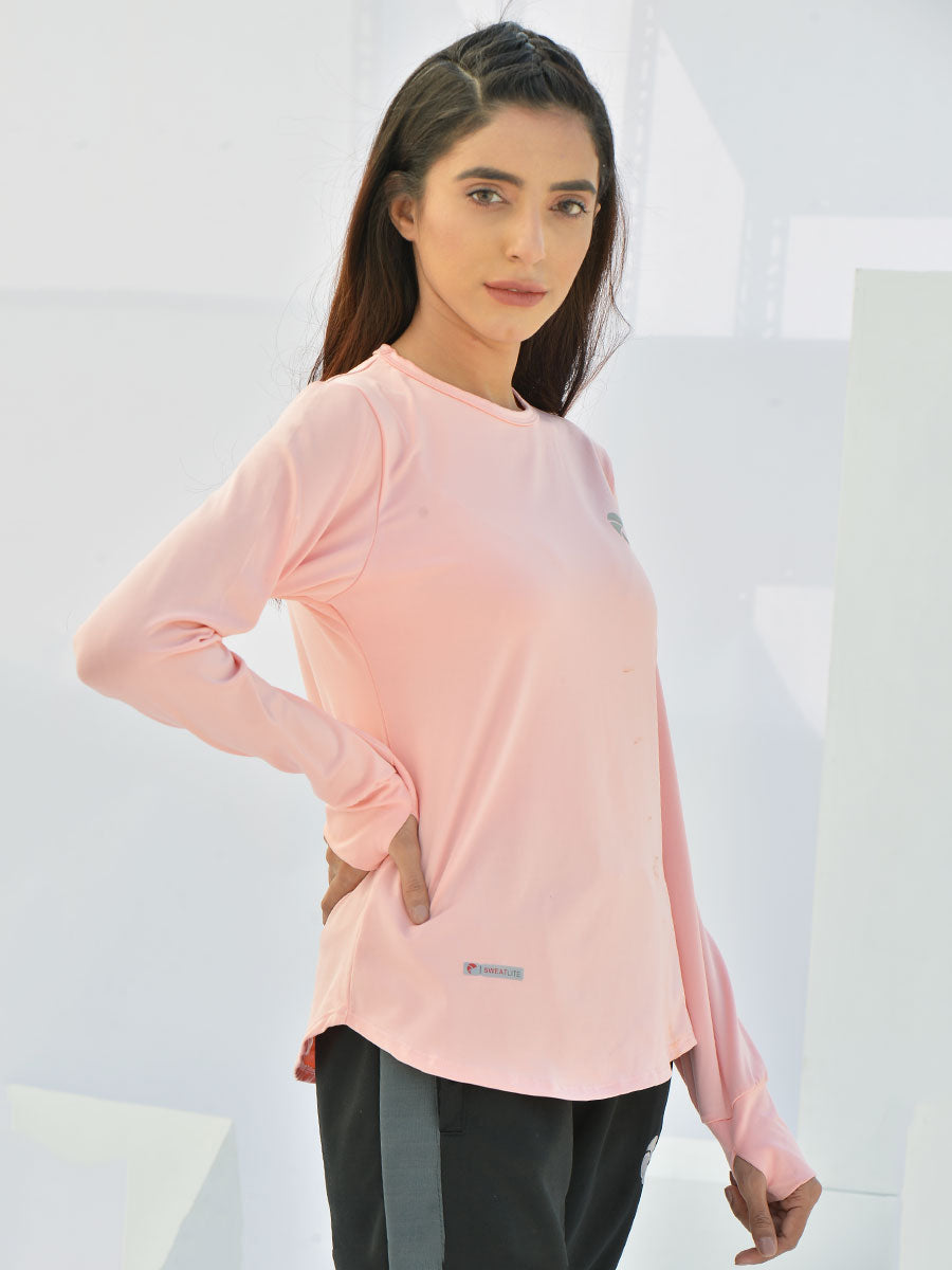 Classic - Full Sleeves - T-Shirt - 020 - Peach