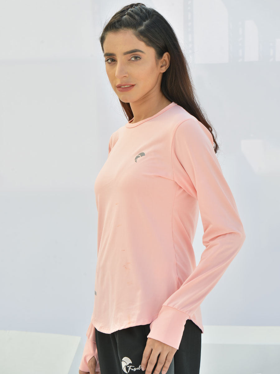 Classic - Full Sleeves - T-Shirt - 020 - Peach