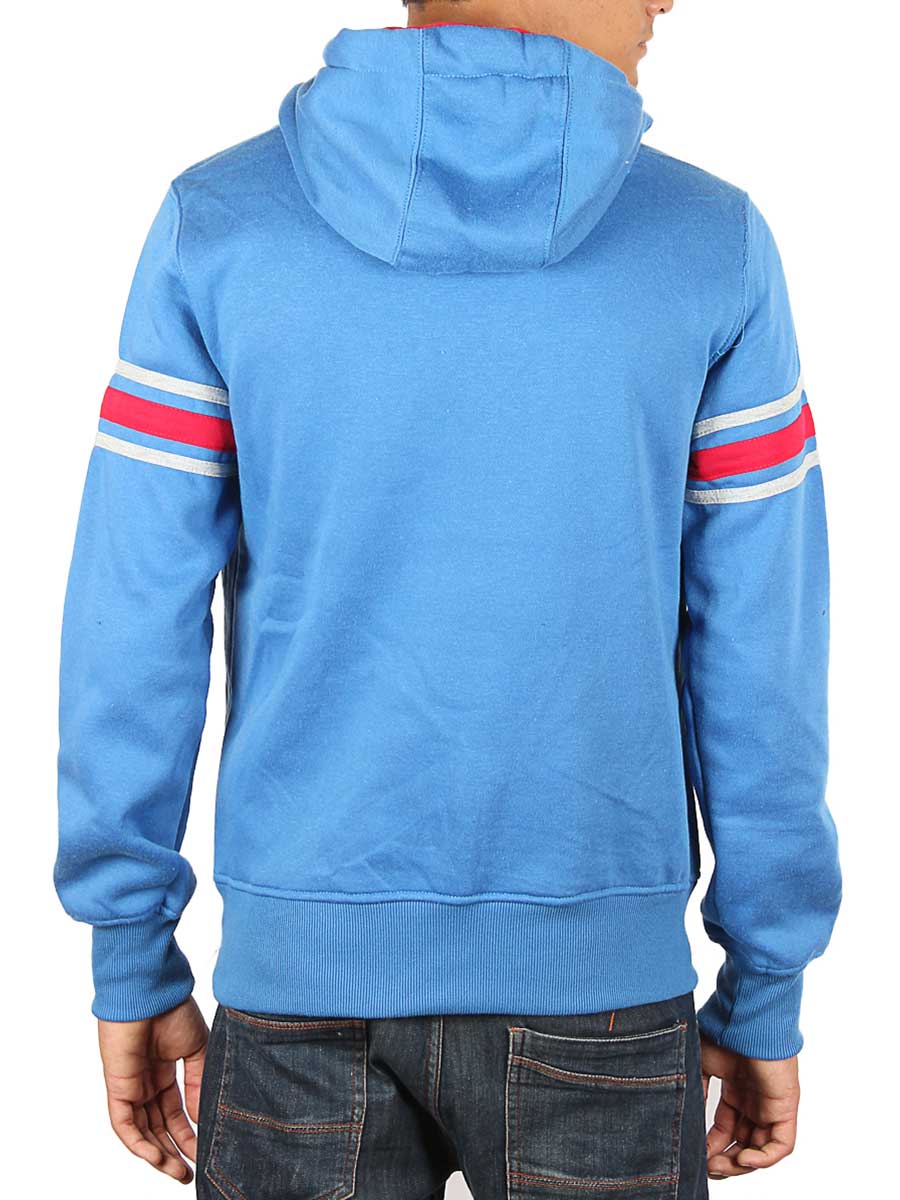 Dense Supplies - Kangroo Hoody - Cobalt Blue / Red