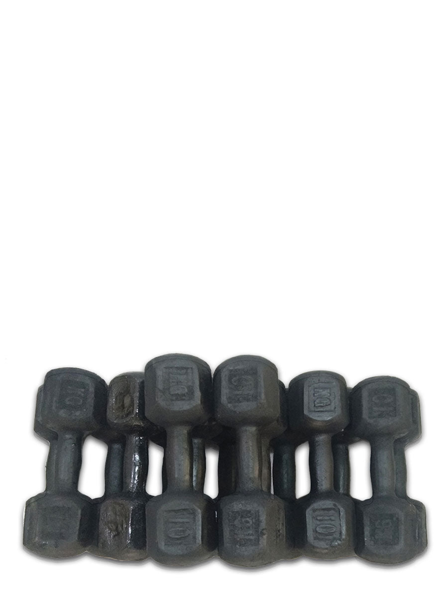 Iron Dumbbell Pair - 2KG / 10KG