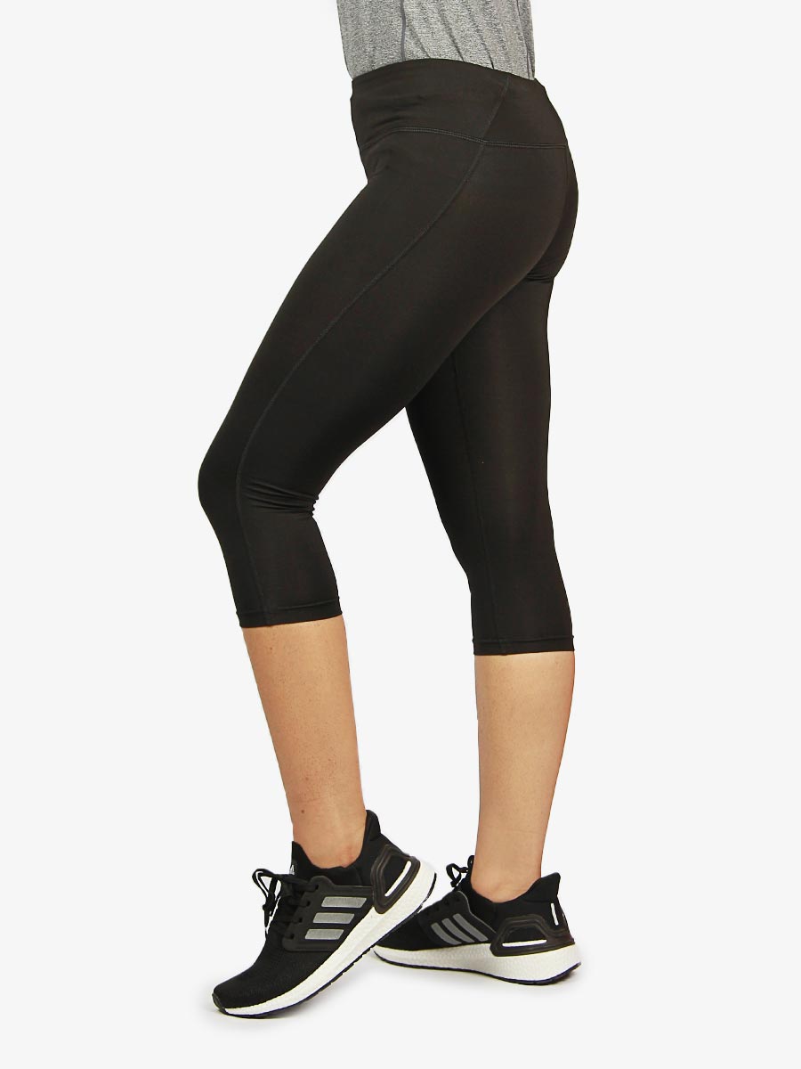 Power Compression Three Quarter Tights 1600 Black