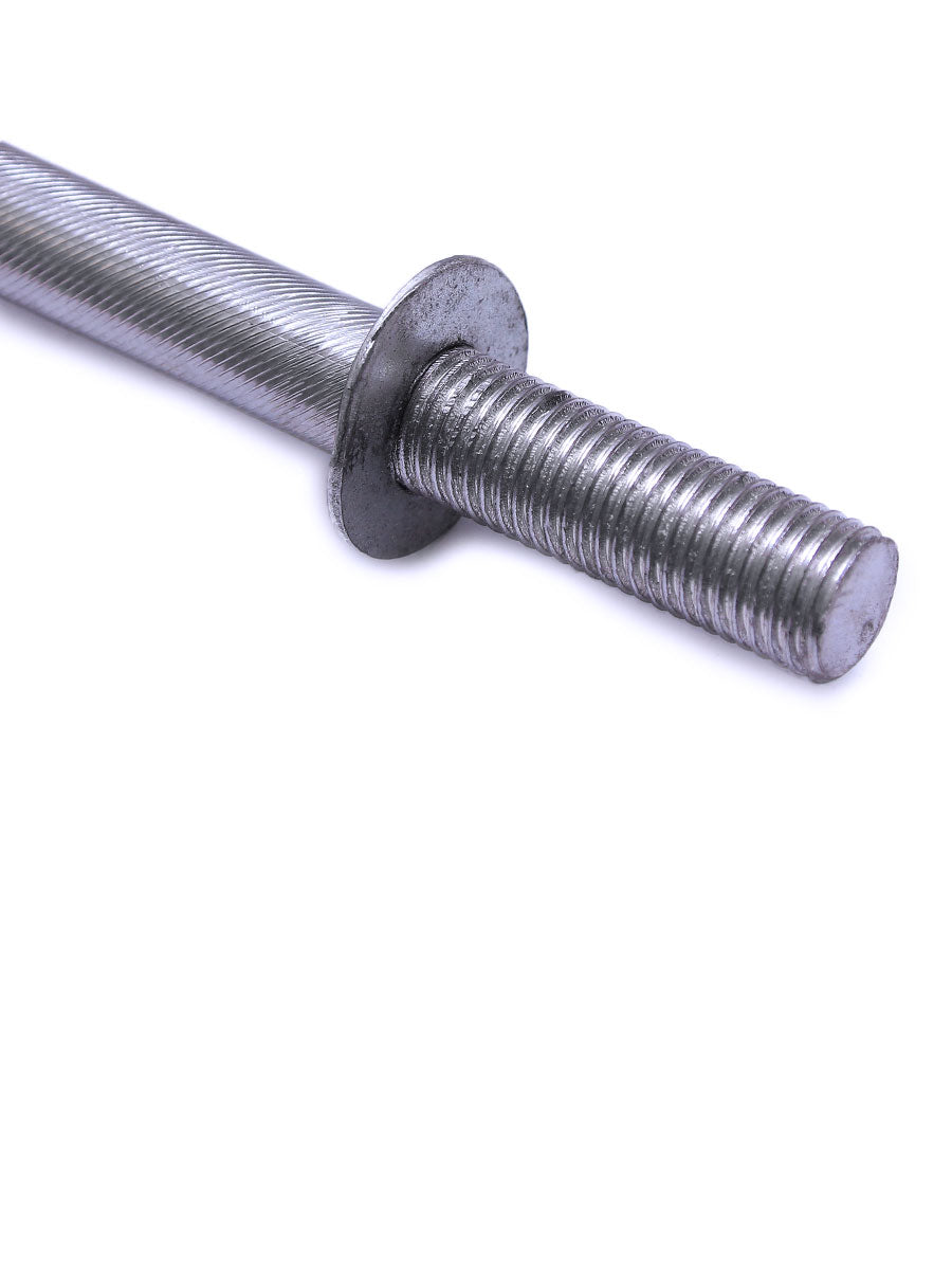 Chrome Triangle Nut Dumbbell Rod - 1 Piece