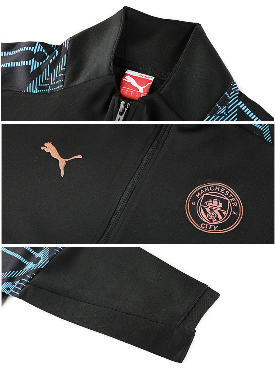 Manchester City - Anthem Upper - Black / Blue