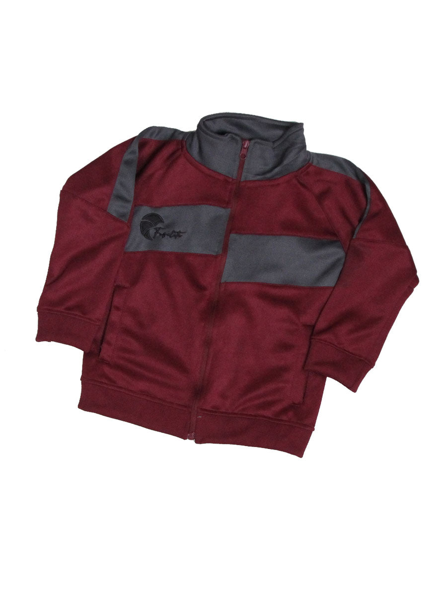 Reborn - Tracksuit - Rosewood Maroon / Lava Grey