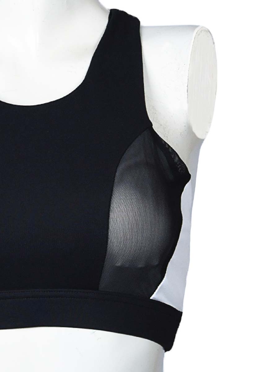 Curve Net - Sports Bra - 099 - Black / White