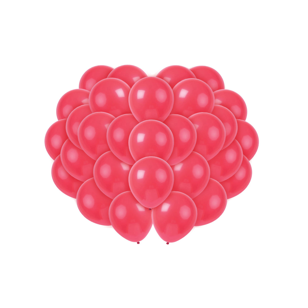Solid Latex Balloons 50 Pcs