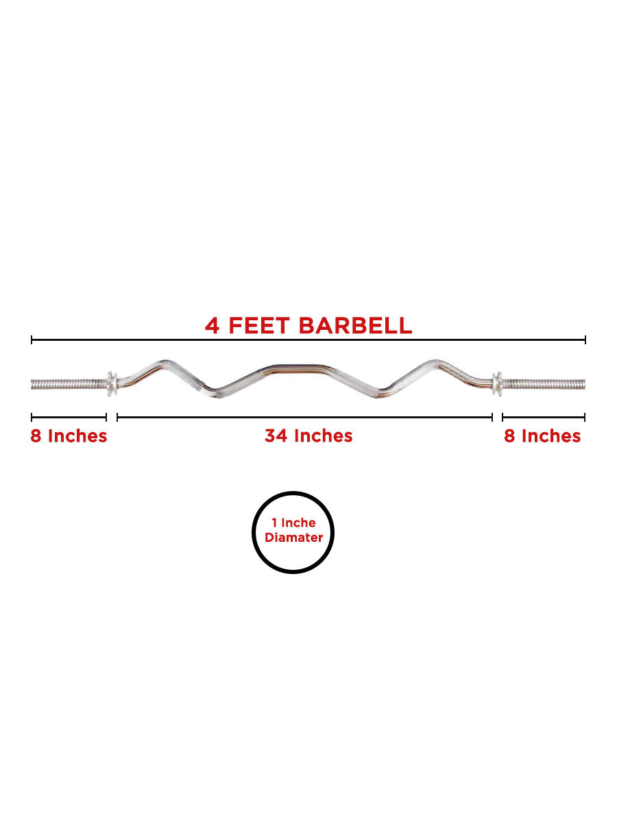 Solid EZ Rod With Clips - 4ft