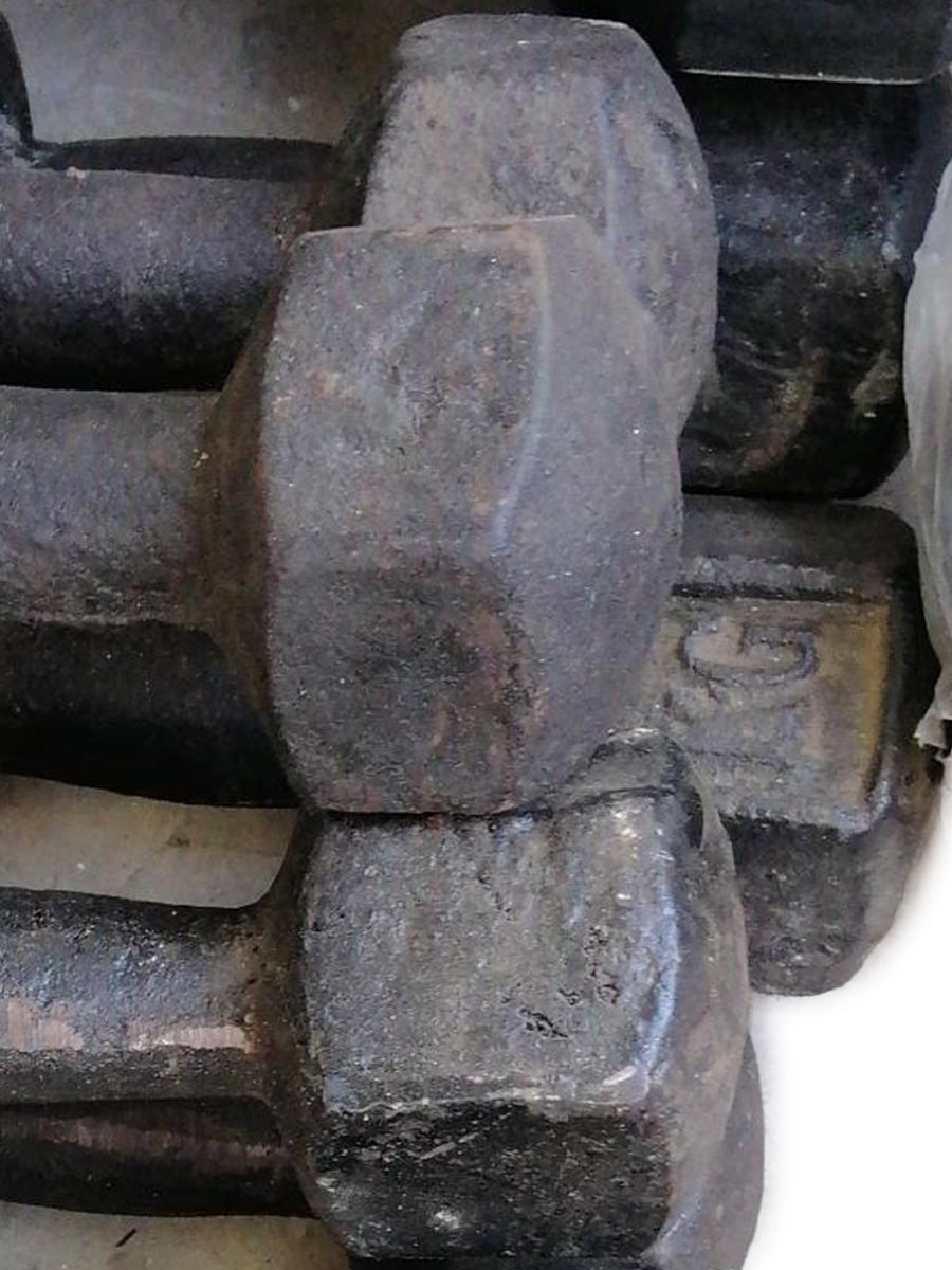 Iron Dumbbell Pair - 2KG / 10KG