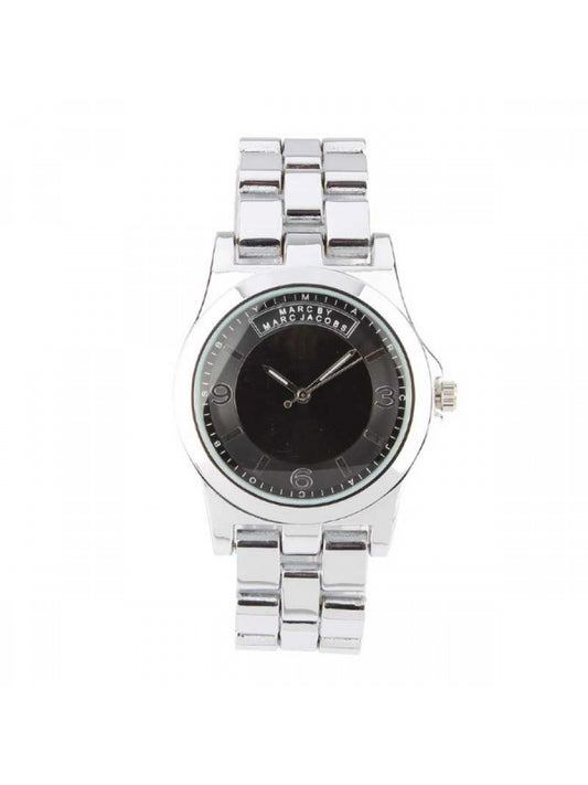 Black Dial - Silver Chain - 026