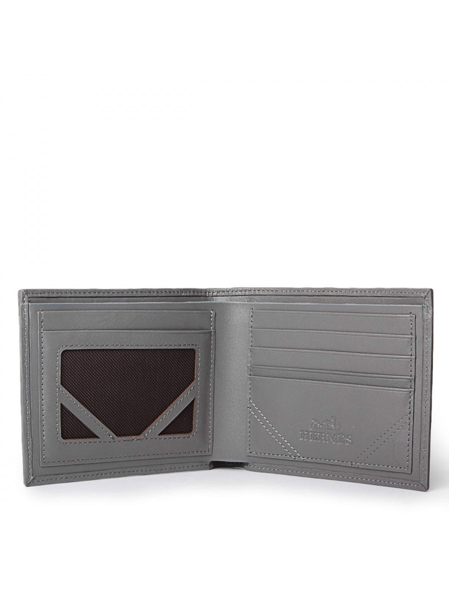 Genuine Leather Wallet - Light Grey