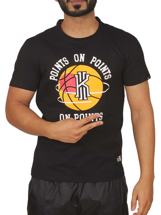 Kyrie Irving Logo Points On T-Shirt - 704