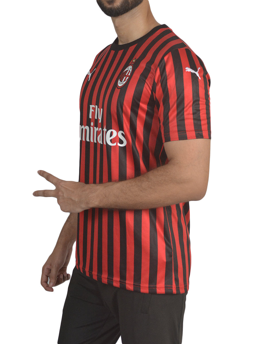 AC Milan - Fan Version - Half Sleeves - Home Jersey - 2019 / 2020