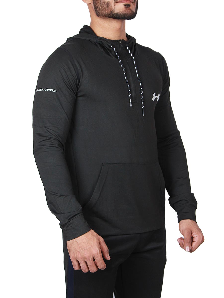 Armour Tech Hoodie 2.0 - Full Sleeves T-Shirt - 9306 - Black