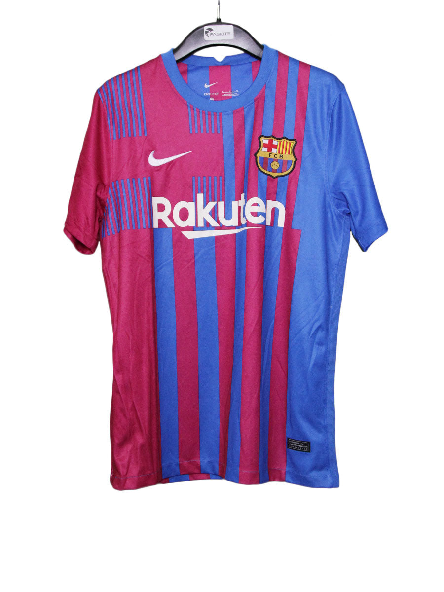 Barcelona Fan version Home Jersey 2021 2022 Fasilite Athleisure