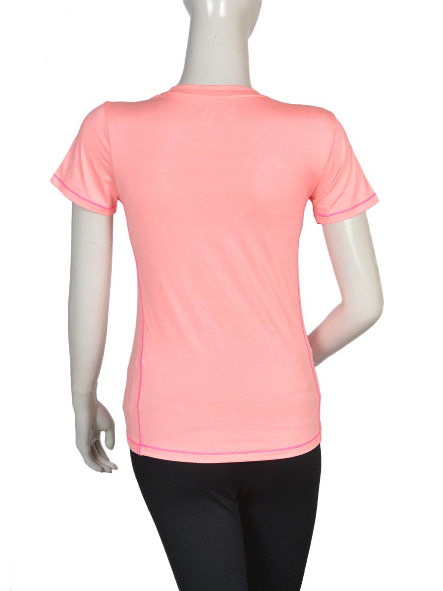 Bliss Zones - T-Shirt - 20004 - Peach Orange / Pink