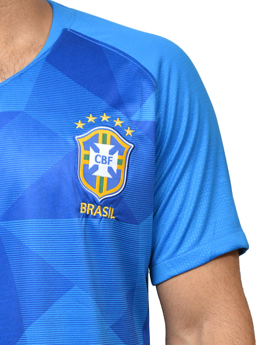 Brazil National Team - Half Sleeves - Away Jersey