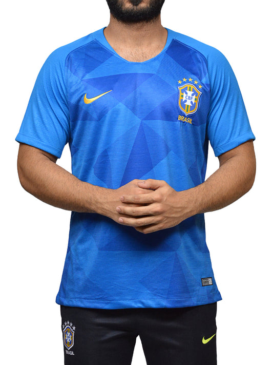 Brazil National Team - Half Sleeves - Away Jersey