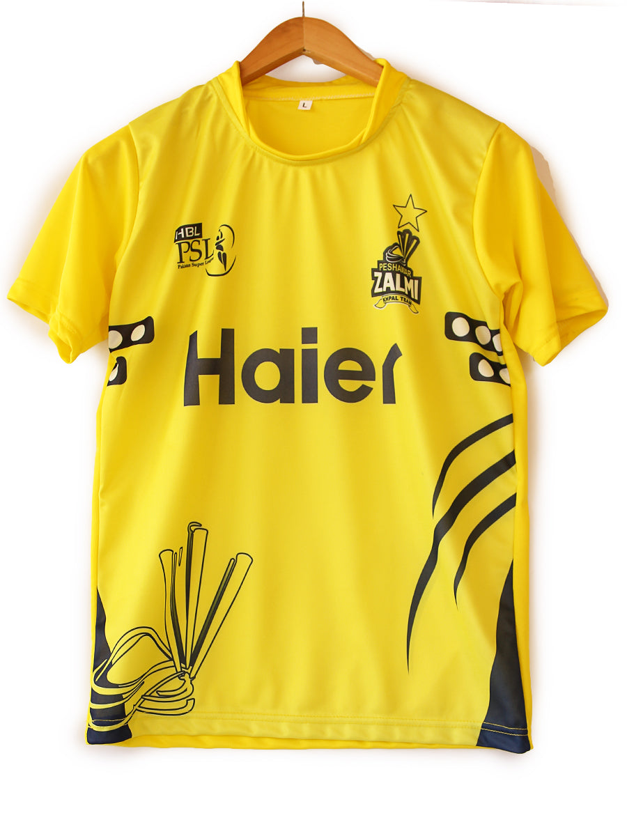 Peshawar Zalmi - Half Sleeves - T-Shirt - PSL 2018