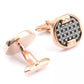 Spheric Rose Gold With Black Patterns